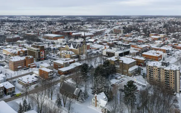 View of Drummondville