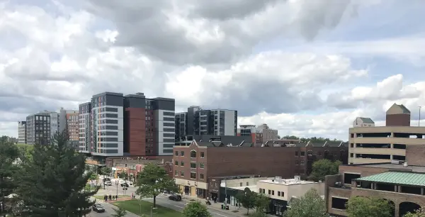 View of East Lansing