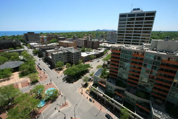 View of Evanston