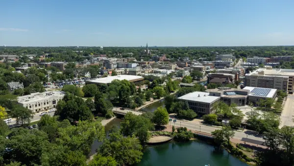 View of Naperville