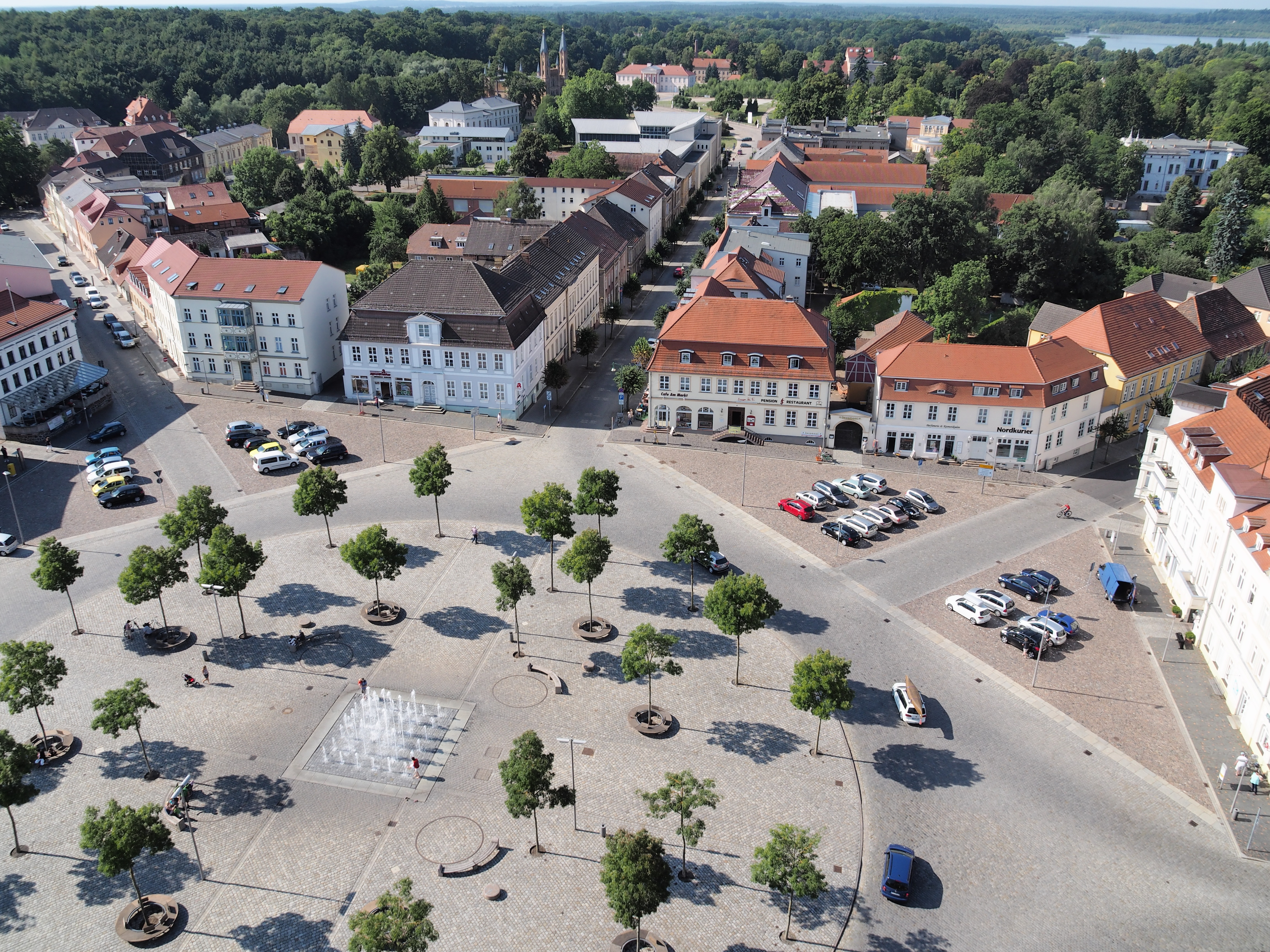 View of Neustrelitz