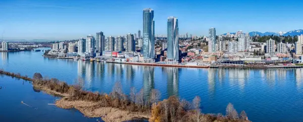 View of New Westminster