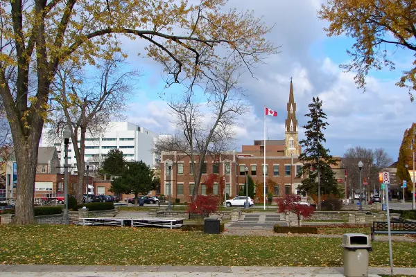 View of Oshawa