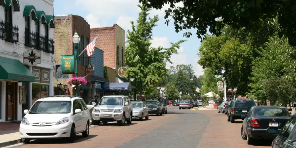 View of Zionsville